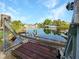 Private boat dock with lift and access to canal at 695 Coronado Dr, Punta Gorda, FL 33950