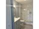 Modern bathroom featuring a large walk-in shower at 2140 Heron Lake Dr # 204, Punta Gorda, FL 33983