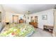 Main bedroom with a king-size bed and ensuite access at 3251 White Ibis Ct # A4, Punta Gorda, FL 33950