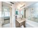 Clean bathroom with a vanity and toilet at 3251 White Ibis Ct # A4, Punta Gorda, FL 33950