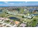 Aerial view showing home's location in community at 1519 Atares Dr # 112, Punta Gorda, FL 33950