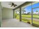 Relaxing screened porch overlooking a golf course at 1519 Atares Dr # 112, Punta Gorda, FL 33950