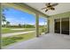 Spacious screened porch overlooking a golf course at 1519 Atares Dr # 112, Punta Gorda, FL 33950