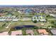 Aerial view showing home's location in a golf course community at 1519 Atares Dr # 112, Punta Gorda, FL 33950
