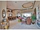 Spacious living area with high ceilings and fireplace at 2259 Ryan Blvd, Punta Gorda, FL 33950