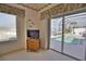 Bedroom with pool view and sliding glass doors at 2259 Ryan Blvd, Punta Gorda, FL 33950