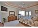 Main bedroom with water views and a large walk-in closet at 2259 Ryan Blvd, Punta Gorda, FL 33950