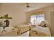 Cozy bedroom with twin beds and built-in window seat at 2259 Ryan Blvd, Punta Gorda, FL 33950