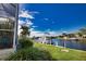 Relaxing canal-front view with boat and dock at 2259 Ryan Blvd, Punta Gorda, FL 33950