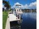 Private boat dock with boat at 2259 Ryan Blvd, Punta Gorda, FL 33950