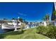 Private boat dock with a view of the canal at 2259 Ryan Blvd, Punta Gorda, FL 33950