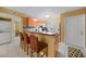 Kitchen features a breakfast bar and updated appliances at 25050 Sandhill Blvd # A4 Bldg 2, Punta Gorda, FL 33983