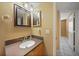 Clean bathroom with vanity and mirror at 25050 Sandhill Blvd # A4 Bldg 2, Punta Gorda, FL 33983