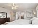 Main bedroom with access to sitting area and water views at 374 Severin Se Rd, Port Charlotte, FL 33952