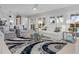 Spacious living area with access to pool and water views at 374 Severin Se Rd, Port Charlotte, FL 33952