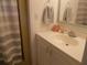 Bathroom with vanity and shower at 5505 Holiday Park Blvd, North Port, FL 34287