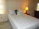 Bedroom with a double bed and nightstand at 5505 Holiday Park Blvd, North Port, FL 34287