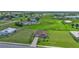 Aerial view of the house and surrounding neighborhood at 17314 Cape Horn Blvd, Punta Gorda, FL 33955