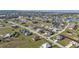 Aerial view of a luxury waterfront community with custom homes and golf course at 17314 Cape Horn Blvd, Punta Gorda, FL 33955