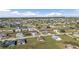 Aerial view of a luxury waterfront community with many new homes and large lots at 17314 Cape Horn Blvd, Punta Gorda, FL 33955