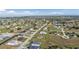 Aerial view of a luxury waterfront community with many new homes and large lots at 17314 Cape Horn Blvd, Punta Gorda, FL 33955