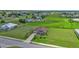Aerial view of a single-Gathering house on a large lot at 17314 Cape Horn Blvd, Punta Gorda, FL 33955