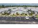 Aerial view of the community showing building arrangement and parking at 3300 Loveland Boulevard # 1904, Port Charlotte, FL 33980
