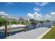 Private boat dock with a covered lift and access to a waterway at 5149 Latham Ter, Port Charlotte, FL 33981