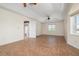 Bright bedroom with tile flooring and a ceiling fan at 5149 Latham Ter, Port Charlotte, FL 33981
