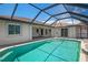 Enjoy this relaxing screened in pool area at 5149 Latham Ter, Port Charlotte, FL 33981