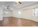 Bedroom with tile flooring and a ceiling fan at 5149 Latham Ter, Port Charlotte, FL 33981