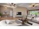 Bright and airy living room with neutral decor and two comfy sofas at 5149 Latham Ter, Port Charlotte, FL 33981