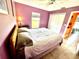 Bright bedroom with double bed and built-in closet at 530 Kensington St, Port Charlotte, FL 33954