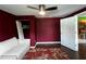 Bedroom featuring a ceiling fan, a window for natural light, and painted walls at 1405 Dorchester St, Port Charlotte, FL 33952