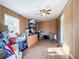 Sunroom with laminate flooring and ample storage at 8495 Cristobal Ave, North Port, FL 34287