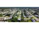 Wide aerial view of a large suburban neighborhood at 8495 Cristobal Ave, North Port, FL 34287