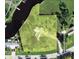 Aerial view of the property showing the lot size and location near a park at 8516 Riverside Dr, Punta Gorda, FL 33982