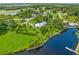 Waterfront home nestled amongst mature trees at 8516 Riverside Dr, Punta Gorda, FL 33982