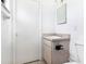 Clean bathroom with a vanity and toilet at 5104 Chaves Cir, Port Charlotte, FL 33948
