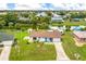 Aerial view of a single story home with a large backyard at 5104 Chaves Cir, Port Charlotte, FL 33948