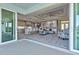 Open concept living area and kitchen viewed from the patio at 2239 Cornelius Blvd, Port Charlotte, FL 33953