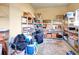 Organized garage with shelving units for storage at 96 Vivante Blvd # 96211, Punta Gorda, FL 33950