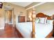 Spacious bedroom with a king-size bed and hardwood floors at 96 Vivante Blvd # 96211, Punta Gorda, FL 33950