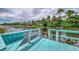 Relaxing waterfront dock perfect for enjoying the view at 1112 W Hillsborough Blvd, North Port, FL 34288