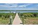 Scenic view of a private dock on the water, perfect for boating and enjoying nature at 15240 Spanish Point Dr, Port Charlotte, FL 33981