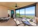 Expansive lanai with water views and comfortable seating at 85 Vivante Blvd # 8524, Punta Gorda, FL 33950