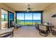 Spacious lanai with water views, providing relaxing outdoor space at 85 Vivante Blvd # 8524, Punta Gorda, FL 33950