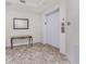 Building lobby with elevator access and decorative console table at 85 Vivante Blvd # 8524, Punta Gorda, FL 33950