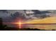 Stunning sunset over the water at 85 Vivante Blvd # 8524, Punta Gorda, FL 33950