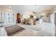 Bright and spacious entryway with tile floors and decorative rug at 2807 Via Paloma Dr, Punta Gorda, FL 33950